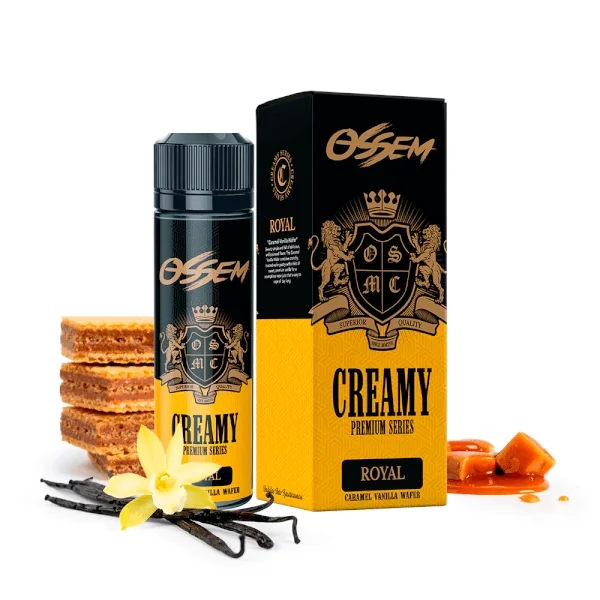 Ossem Royal Caramel Vanilla Wafer Longfill 20ml