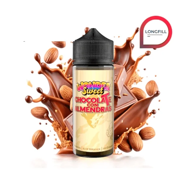Vapemoniadas Wonder Sweet Chocolate con Almendras Longfill 30ml