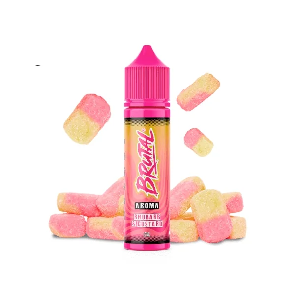 Brutal By Just Juice Rhubarb & Custard Longfill 12ml