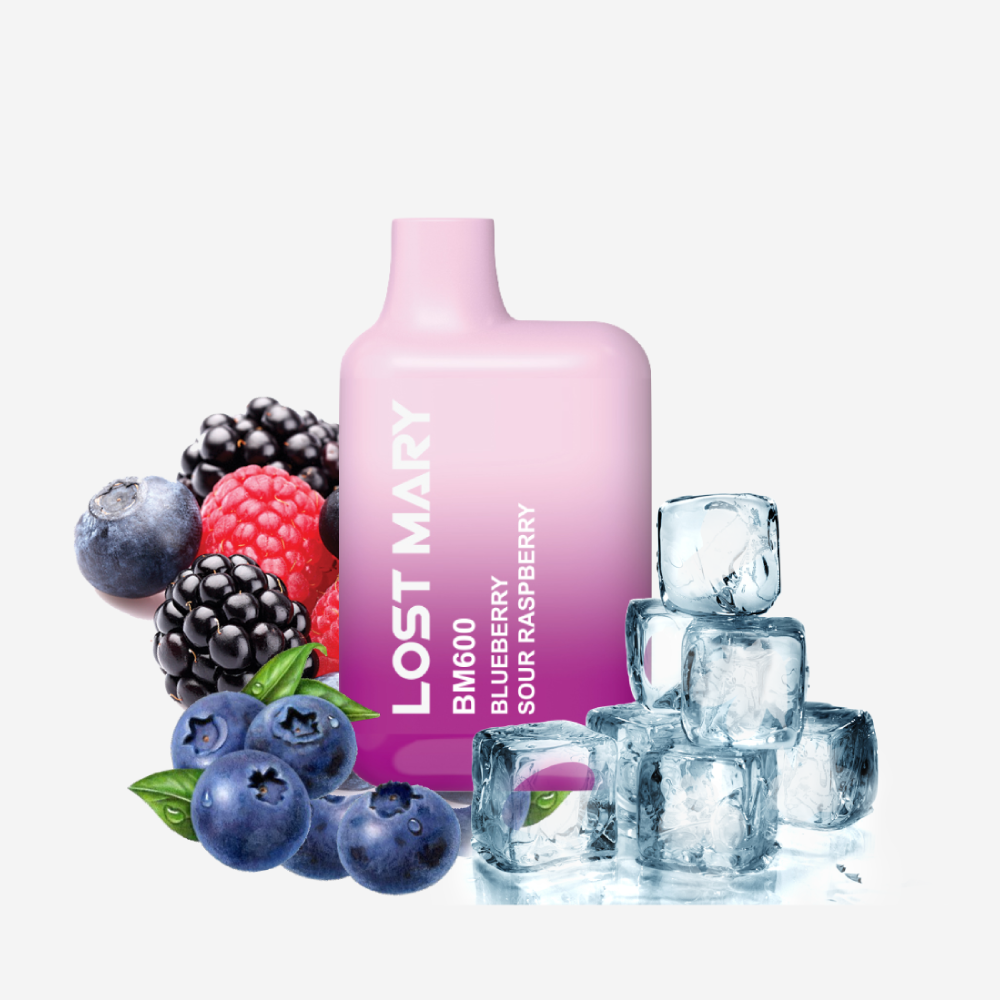 Lost Mary BM600 Blueberry Sour Raspberry 20mg