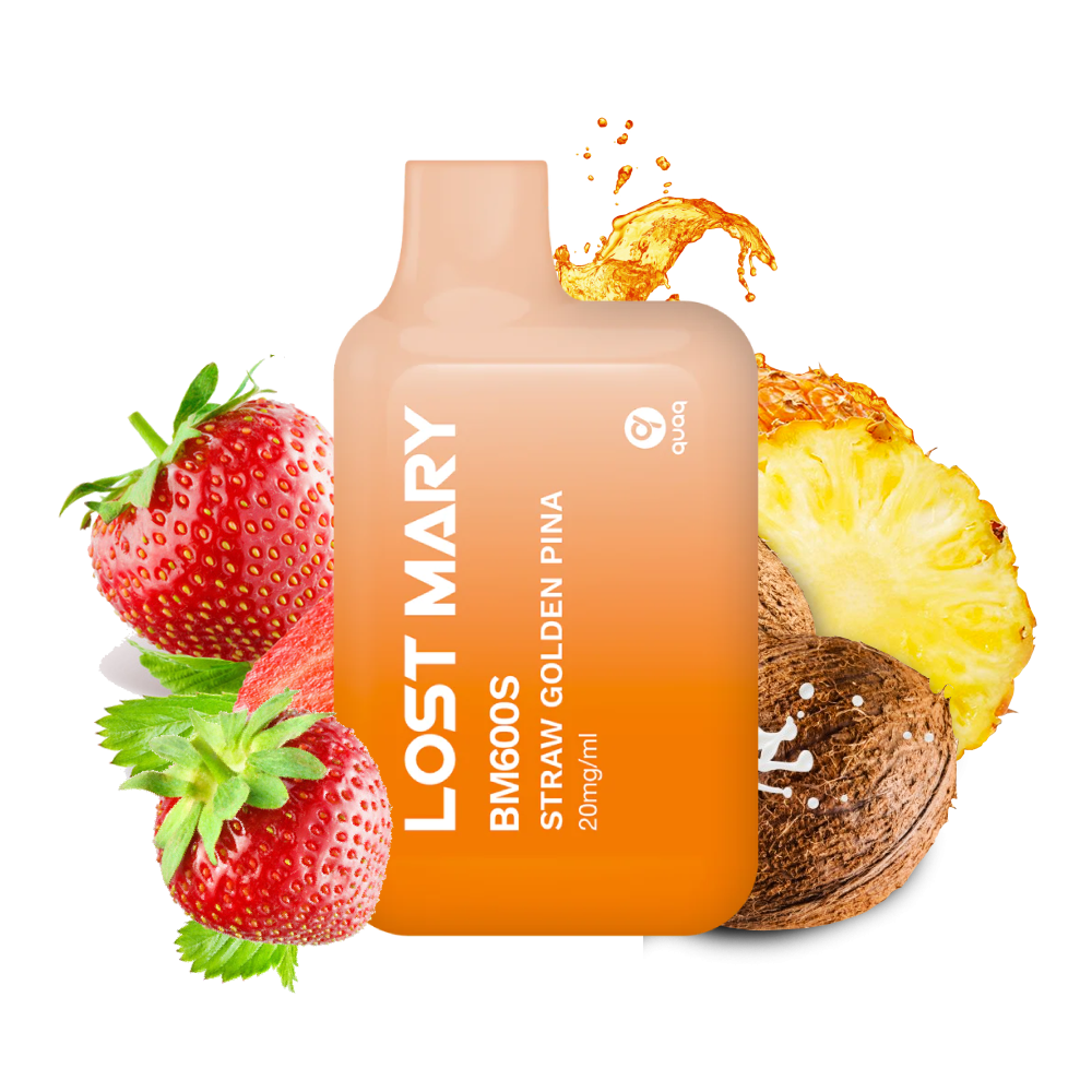 Lost Mary BM600 Straw Golden Pina 20mg