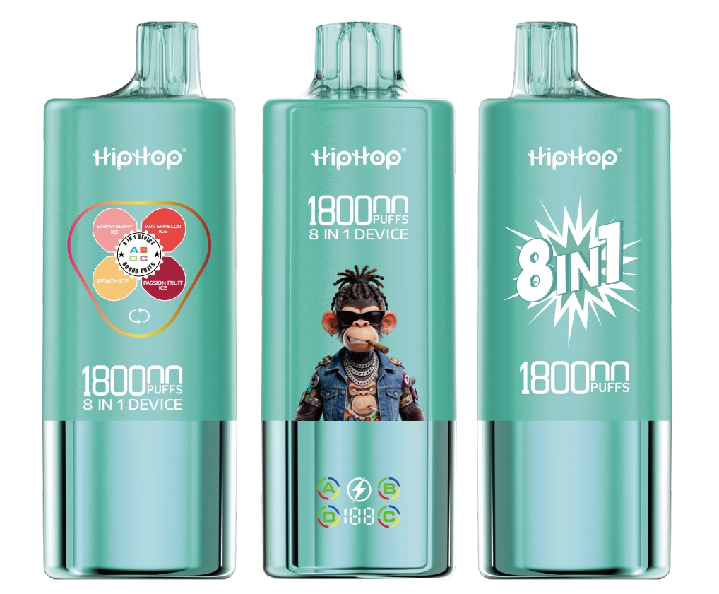 HipHop 180K 8in1 Strawberry Ice · Watermelon Ice · Passion Fruit Ice · Peach Ice