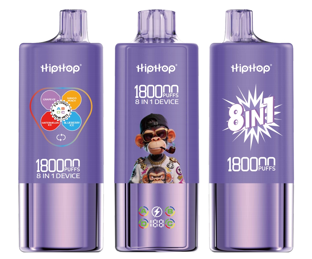 HipHop 180K 8in1 Grape Ice · Mango Peach · Blueberry Ice · Watermelon Ice