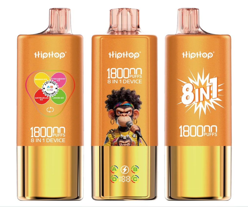 HipHop 180K 8in1 Banana Ice · Strawberry Ice · Lemon Ice · Watermelon Ice