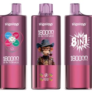 HipHop 180K 8in1 Blueberry Ice · Raspberry Lemon Ice · Mint · Watermelon Bubblegum
