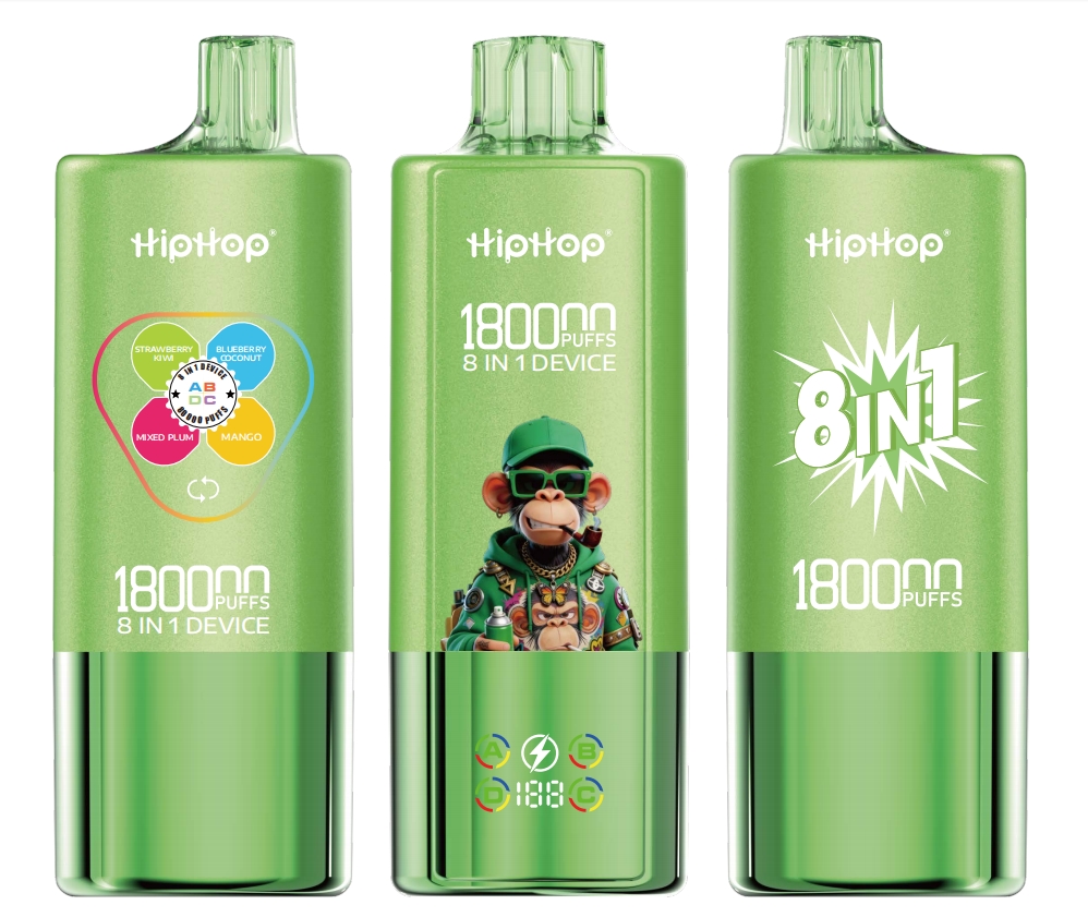 HipHop 180K 8in1 Strawberry Kiwi · Blueberry Coconut · Mango · Mixed Plum