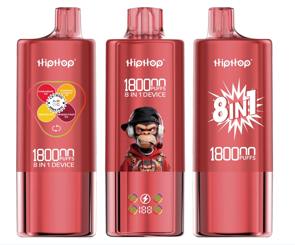 HipHop 180K 8in1 Strawberry Ice · Pineapple Coconut Ice · Passion Fruit Ice · Mango Ice