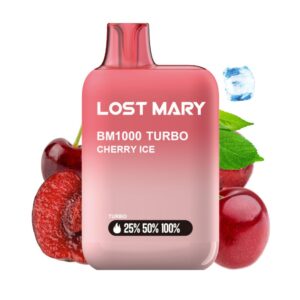 Lost Mary BM1000 Turbo Cherry Ice 20mg