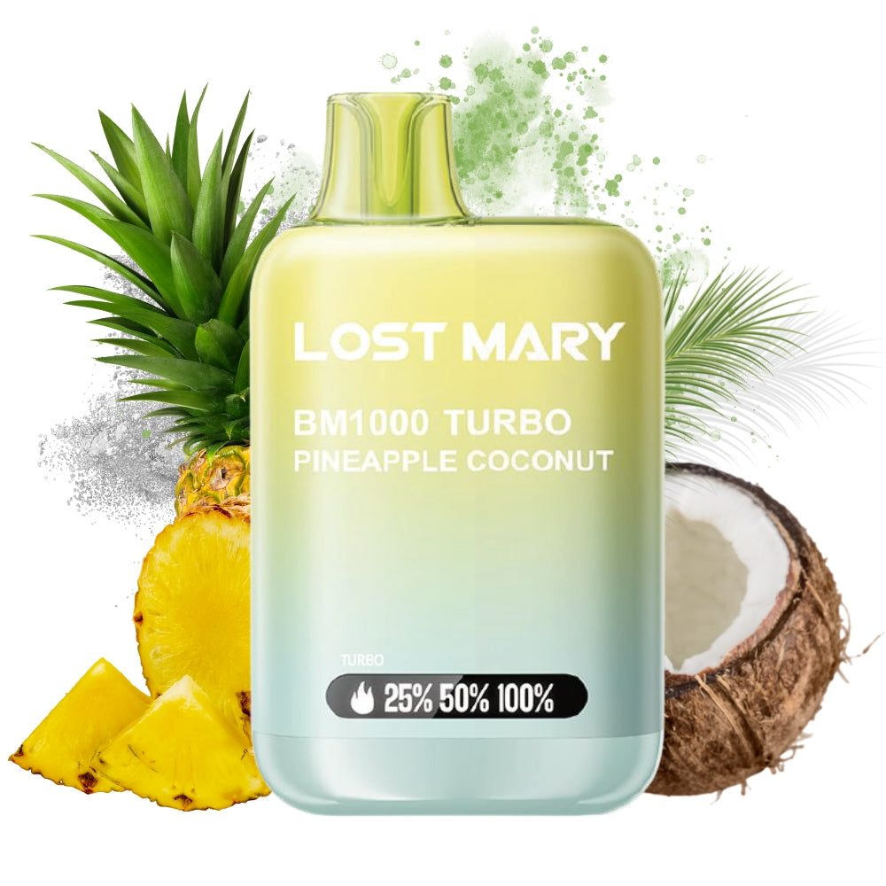 Lost Mary BM1000 Turbo Pineapple Coconut 20mg