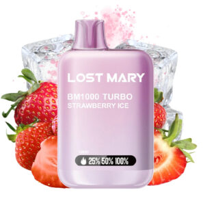 Lost Mary BM1000 Turbo Strawberry Ice 20mg