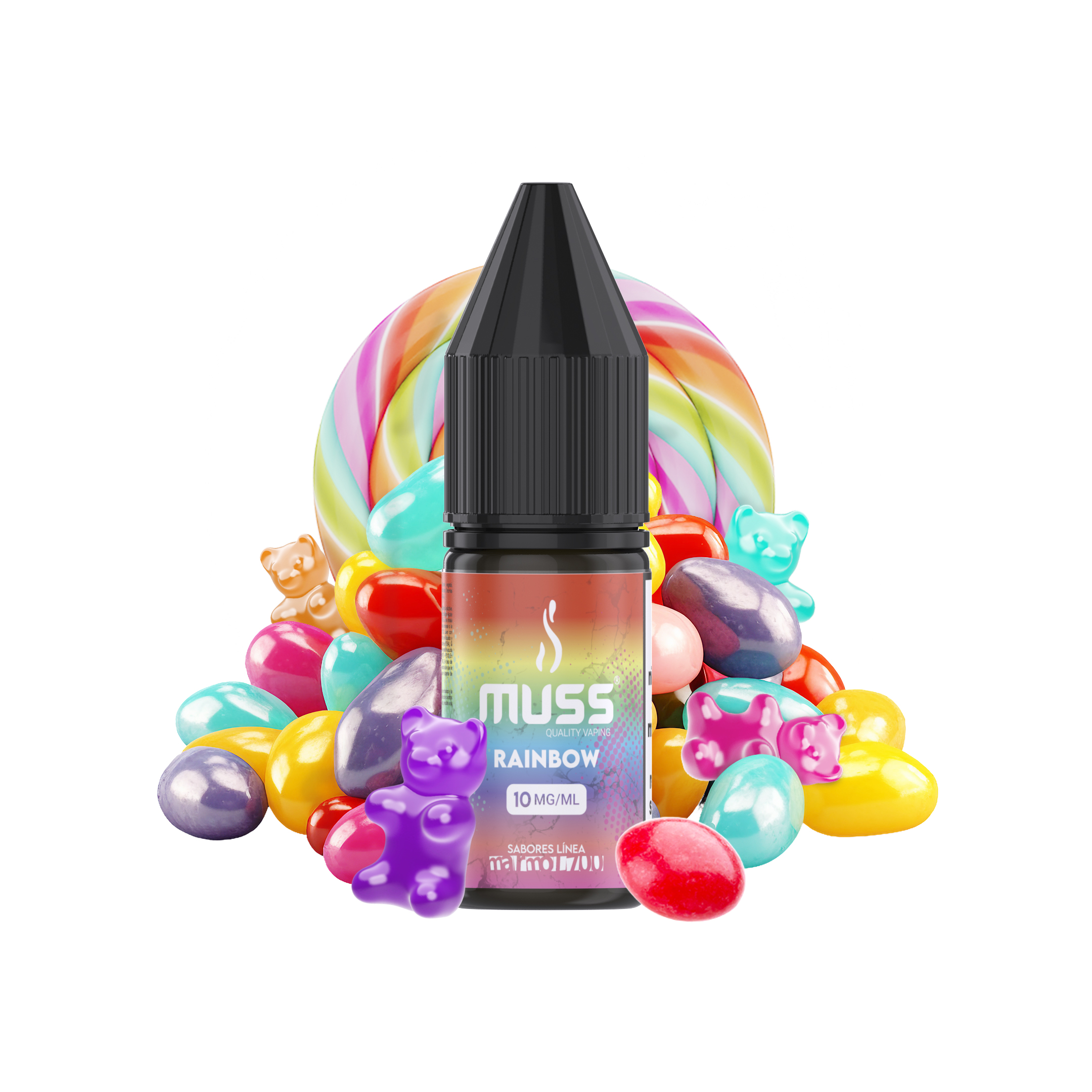 Muss Nicotine Salt Rainbow 10ml