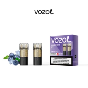 Vozol Switch Pro Prefilled Pod Blueberry Ice 20mg (Pack 2)