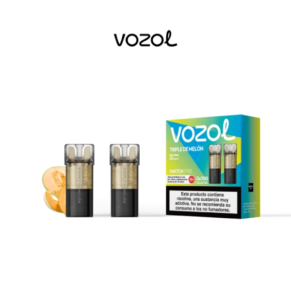 Vozol Switch Pro Prefilled Pod Triple Melon 20mg (Pack 2)